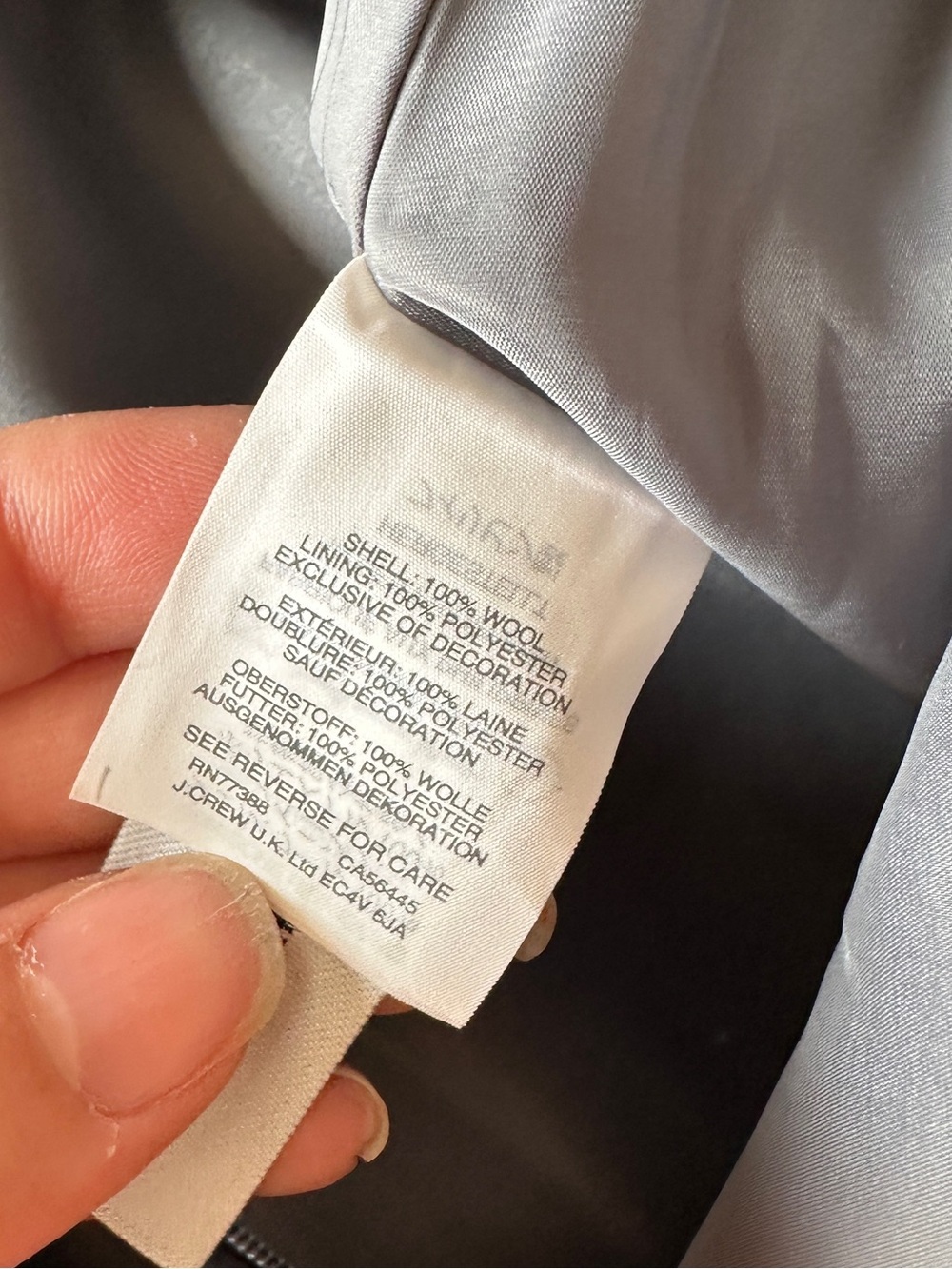 J. Crew Bow seam pencil skirt in double-se… - Picture 12 of 13
